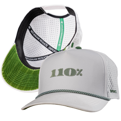 Icon White 110% Effort