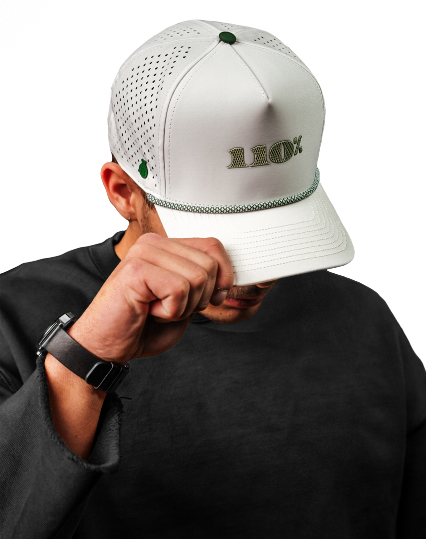 Icon White 110% Effort